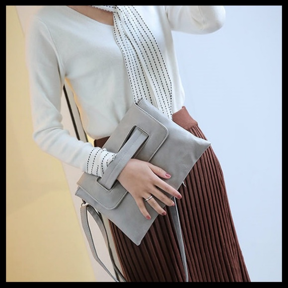 NEW Envelope Clutch Messenger - Picture 4 of 8